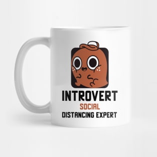 Introvert Social Distancing Expert Mug